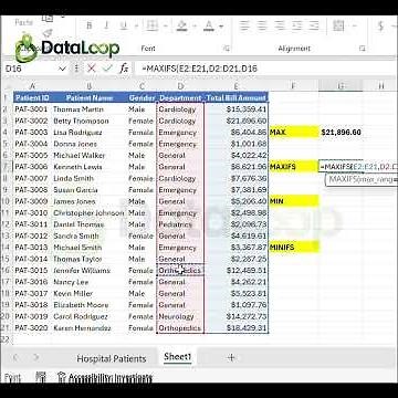 Master MAX, MAXIFS, MIN & MINIFS in Just 3 Minutes #dataanalysis #excel #exceltips #exceltricks