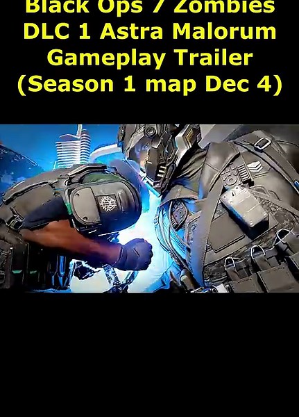 Astra Malorum Gameplay Trailer! (Black Ops 7 Zombies DLC 1 Astra Malorum Season 1 Trailer Gameplay)