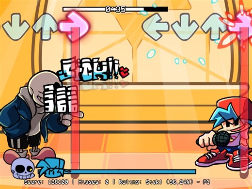 ［FNF超优质模组！！！］VS Skeleton Bros单曲Bonely One