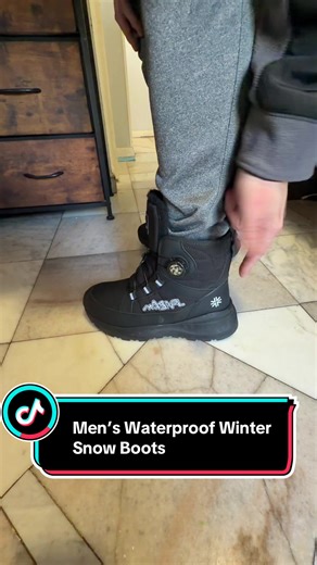 Stylish Men's Waterproof Winter Snow Boots Review