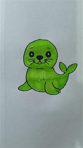 How to Drawing penguins #art #Drawing #drawingforkids #painting