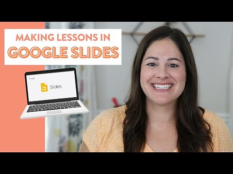 GOOGLE SLIDES FOR DISTANCE LEARNING | How I make lessons in Google Slides for teachers