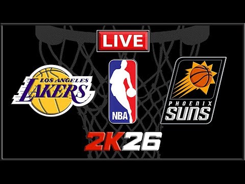 NBA Live! LAKERS VS SUNS | PHOENIX VS LOS ANGELES | LUKA VS BOOKER | NBA 2K26