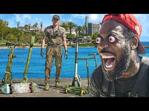 Magnet Fishing in Hollywood! - Police Involved (Crazy Finds)