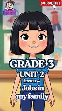 "Discover Unit 2 Vocabulary! 📚💡 | Lesson 4 | Grade 3 | English sentences!"