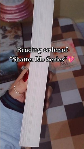 Reading order of Shatter Me Series💖#books #fyp #shatterme #booktok #booktube