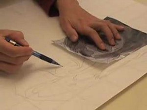 Chuck Close Portraits-Tips for drawing eyes