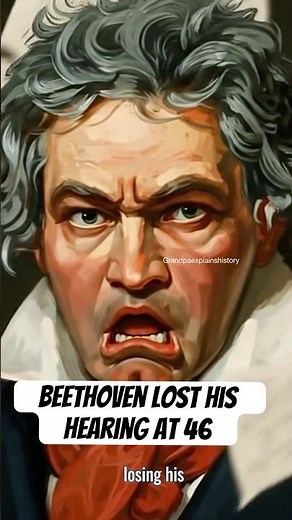 Beethoven: The Deaf Composer Who Shaped Music | Shocking Facts Unbelievable Truth Knowledge #fyp