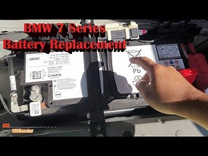 BMW 7 Series ( G11 G12 ) Battery Replacement and Register With Launch X431 Pro Elite Scan Tool