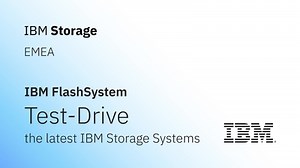Test-Drive the IBM FlashSystem Storage!