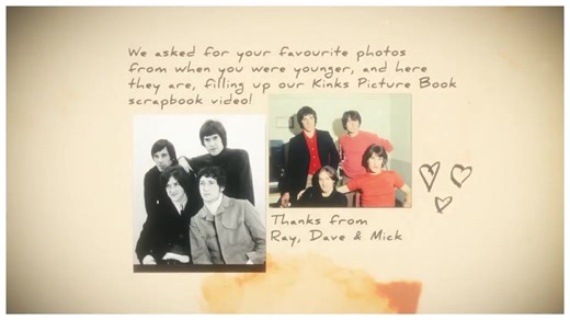 Picture book, picture book 🖼️ a massive thank you to all of the fans who sent over a picture to be used in our Picture Book fan video! Can you see yourself in the video? https://lnk.to/PictureBookVideoFA | The Kinks