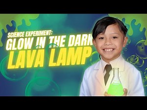 Glow-in-the-Dark LAVA LAMP Experiment You HAVE to See! 😱✨