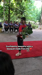 29K views · 136 reactions | Confidently beautiful with a bouquet made from the ❤️ | Ms. Riza Teaching Math | Facebook