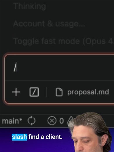 Claude Code just found me a client.