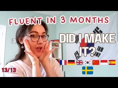 I tried becoming fluent in 3 months... Here are the REAL results.