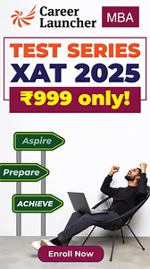 Boost your XAT preparation with CL's XAT Test series: 📝 Expert-curated mocks designed by 99%ilers 🎥 Detailed video solutions to analyze your performance 💡 Smarter strategies, proven tips, and insider secrets 📊 Compare percentiles and stay ahead of the competition Enroll now and get the edge you need! ✨ | Career Launcher