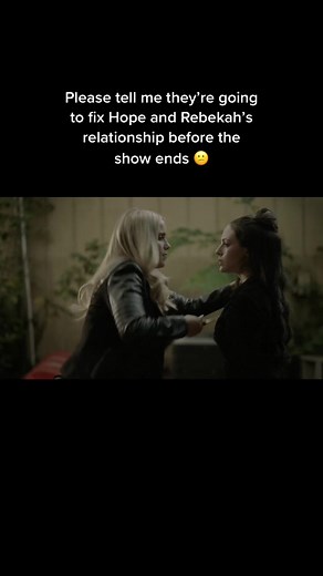 Considering Legacies is cancelled, I really hope they fix their relationship 😭 #fypシ #hope #hopemikaelson #rebekahmikaelson #legacies #tvdu #to #foryoupage #trending #xyzbca #viral