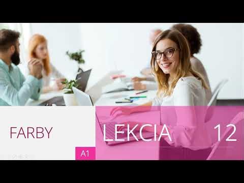 Lekcia 12. Farby | Angličtina pre úplných začiatočníkov