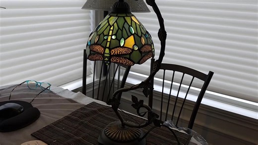 Watch Stunning stained glass lamps on Amazon Live