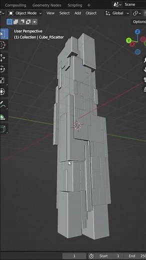 How to Create Sci Fi Building in Blender