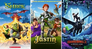 Les dessins animés sur le thème des chevaliers