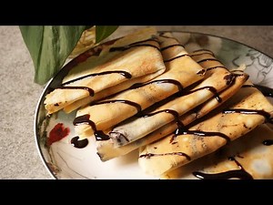 My Husband Love This Easy Snack - Crispy Crepes Recipe