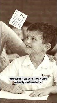 The Pygmalion Effect