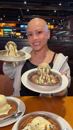 BJ’s new Dubai Chocolate Pizookie is my new fav! 🍫 A must try before it’s gone😍 @bjsrestaurants #BJsPartner