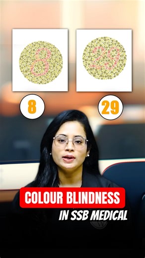 SSB Medical Colour Blindness Test ✅ | What is Color Blindness | SSB #nda #cds #colorblindness #ssb