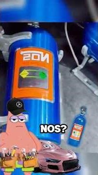 What is Nitrous? 😳😳 #shorts #viral #trending #cartoon #mechanic #nitro #nos #nitrous #cars #car