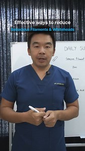 This is how to get rid of Sebaceous Filaments and Whiteheads #sebaceousfilament | Dr Lim Ing Kien