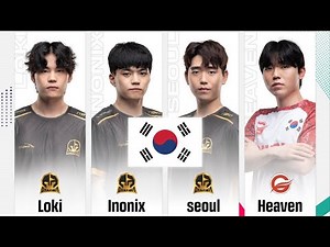 seoul, Loki, Inonix, Heaven - PNC 2023 Team Korea - best moments