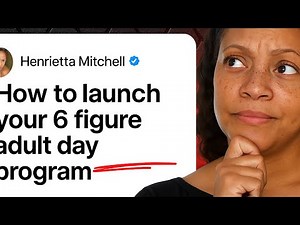 How to launch your 6 figure adult day program