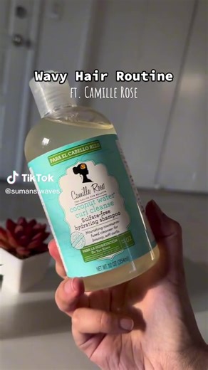 Shiny Curls with Camille Rose Coconut Water Collection