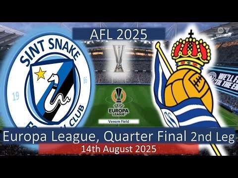 2025 - Europa League QF 2L - Sint Snake v Real Sociedad #europaleague