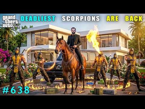 The Deadliest Scorpions Are Back | Gta V Gameplay #638