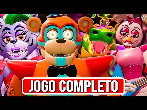 Five Nights at Freddy's: Security Breach #3 - JOGO COMPLETO │ Gameplay no PS5