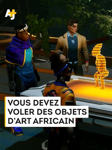 “Est-ce du vol de reprendre ce qui a été volé” pendant la colonisation ? Le jeu vidéo “Relooted” pose la question : #ajplusfrançais #afrique #relooted #colonisation #jeuvideo