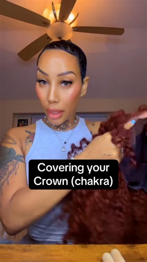 Kayla Peterson on Instagram: "👑 HEAD COVERING: What You Need to Know FOR WOMEN Women should cover their head when praying, doing spiritual work, or when they’re around heavy energy. Women are natural receivers, which means your crown (the top of your head) is more open and sensitive. Covering it helps protect your energy field. You don’t have to cover your head every day, but it’s a good idea during your cycle, if you’re pregnant or postpartum, or any time you’re feeling energetically vu