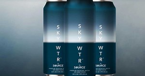 La boisson du ciel: cette canette d'eau créée à partir d'air sera bientôt commercialisée