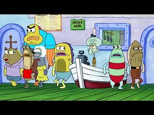 Spongebob crying in Cantonese