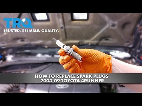 How To Replace Spark Plugs 2003-09 Toyota 4Runner