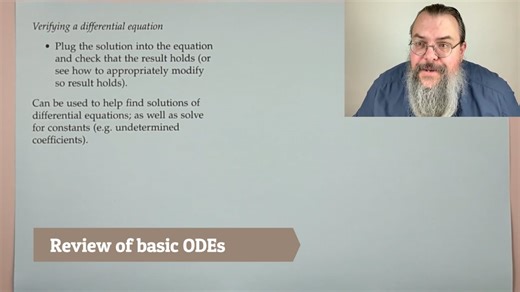 (DiffEQ, Fall 23) Review of first and second order ODEs