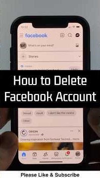 How to Delete Facebook Account - 2026