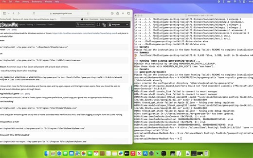 如何在macOS上安装Game Porting Toolkit，模拟windows游戏