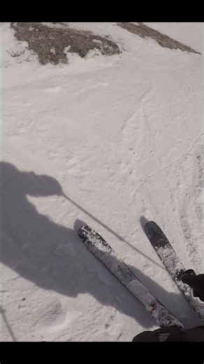 Skiing the Rockiest Trail at Killington on low tide#skiing #viral #shorts #skitheeast #parkskiing