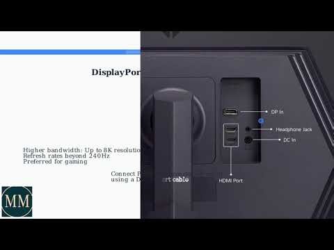 How to Connect an LG UltraGear Monitor to a Laptop/PC – HDMI/DP & Drivers