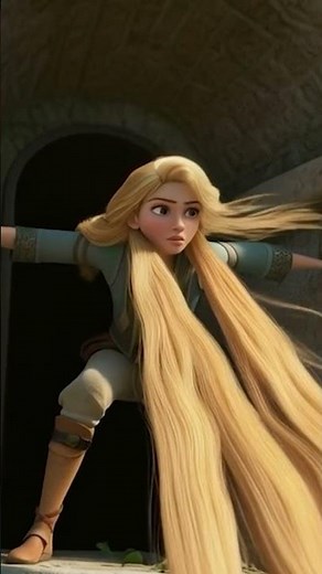 The Girl with the Golden Hair #rapunzel | Fairy Tale for Children in 3D