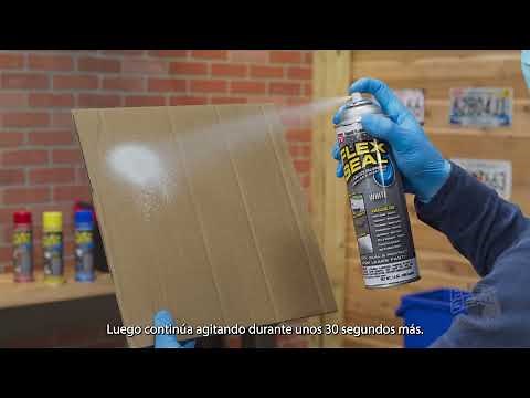 Cómo utilizar Flex Seal Spray