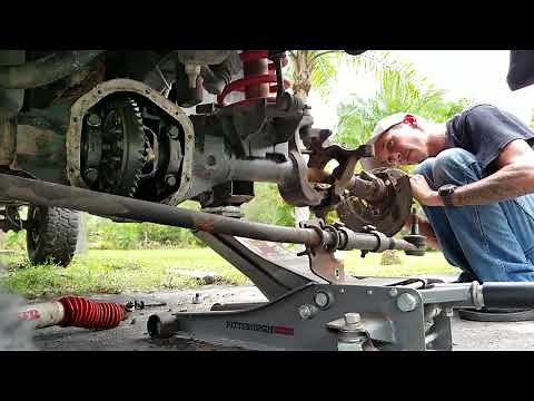 Replacing the front Differential on the Dodge